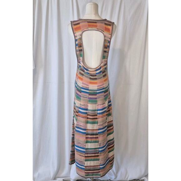 Anthropologie Daily Practice Womens Colorblock Knit Sweater Dress Large - Picture 8 of 10